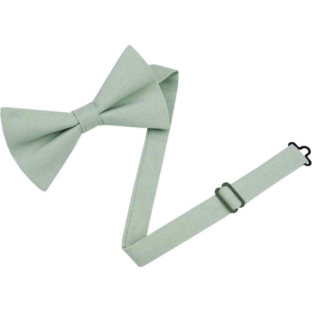 Bow Tie Pre Tied - Noeuds papillon en lin et coton