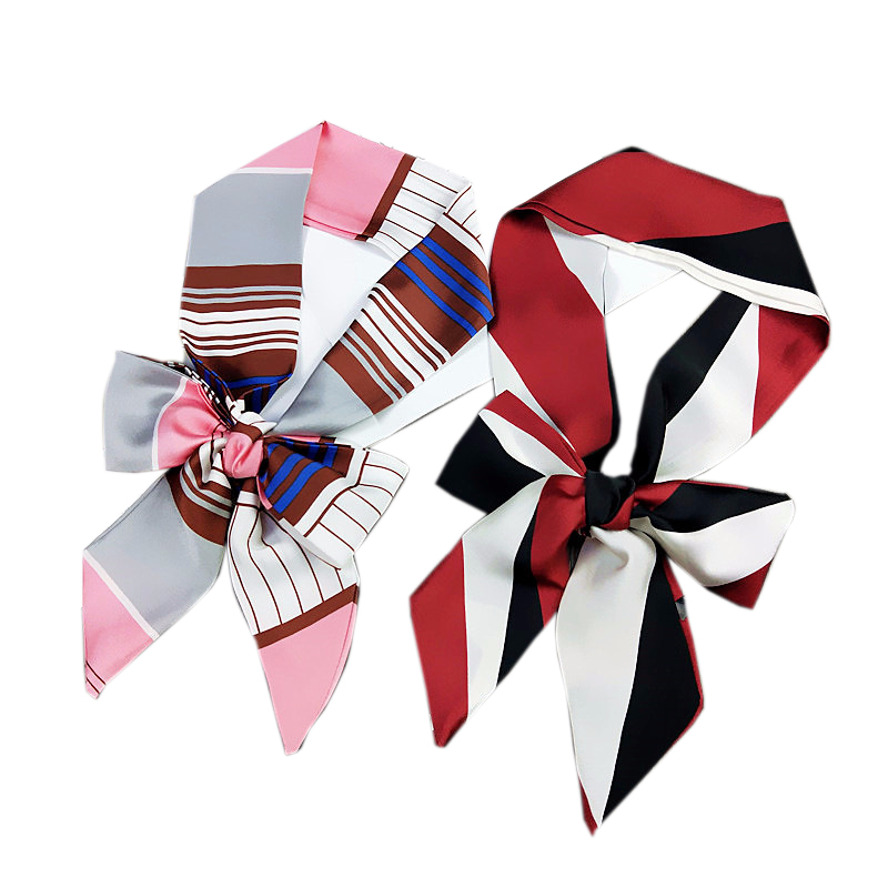 Silk Tie Striped - Foulard de la présidence pour femmes,
