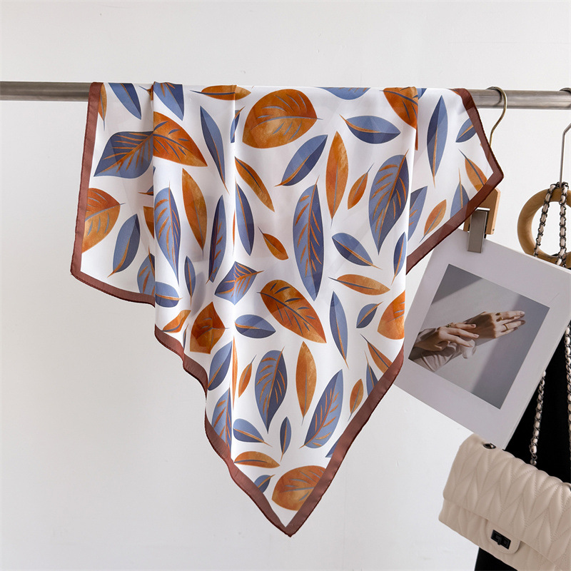 Scarf Silk Square - Marque de luxe imprimer 70 cm