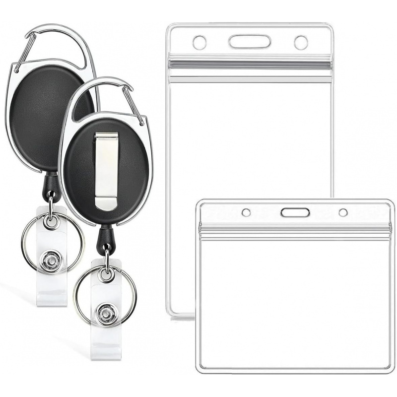 Lot de 2 porte-badges d'identi - Lanyard Badge Holder avis et prix