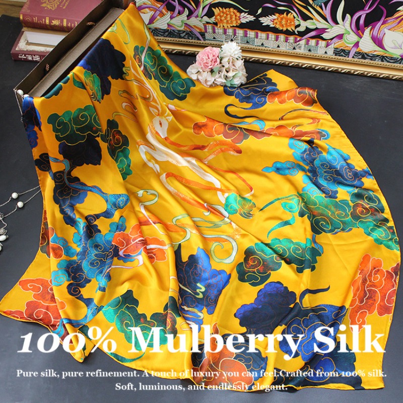 Nouveau châle de luxe 110x110c - Pashmina Wrap Large avis et prix