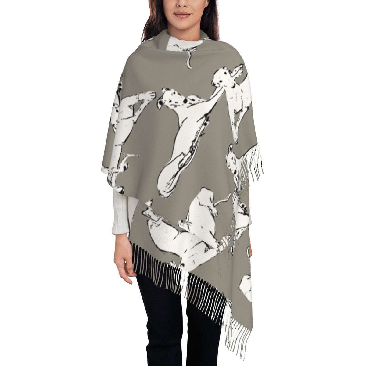 Écharpe Whippet lévrier relaxa - Pashmina Wrap Large avis et prix