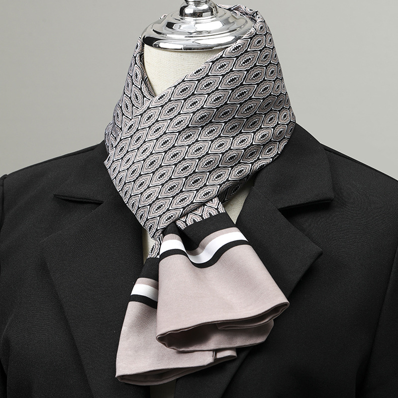 Écharpe pour hommes Imitation  - Scarf Silk Square avis et prix