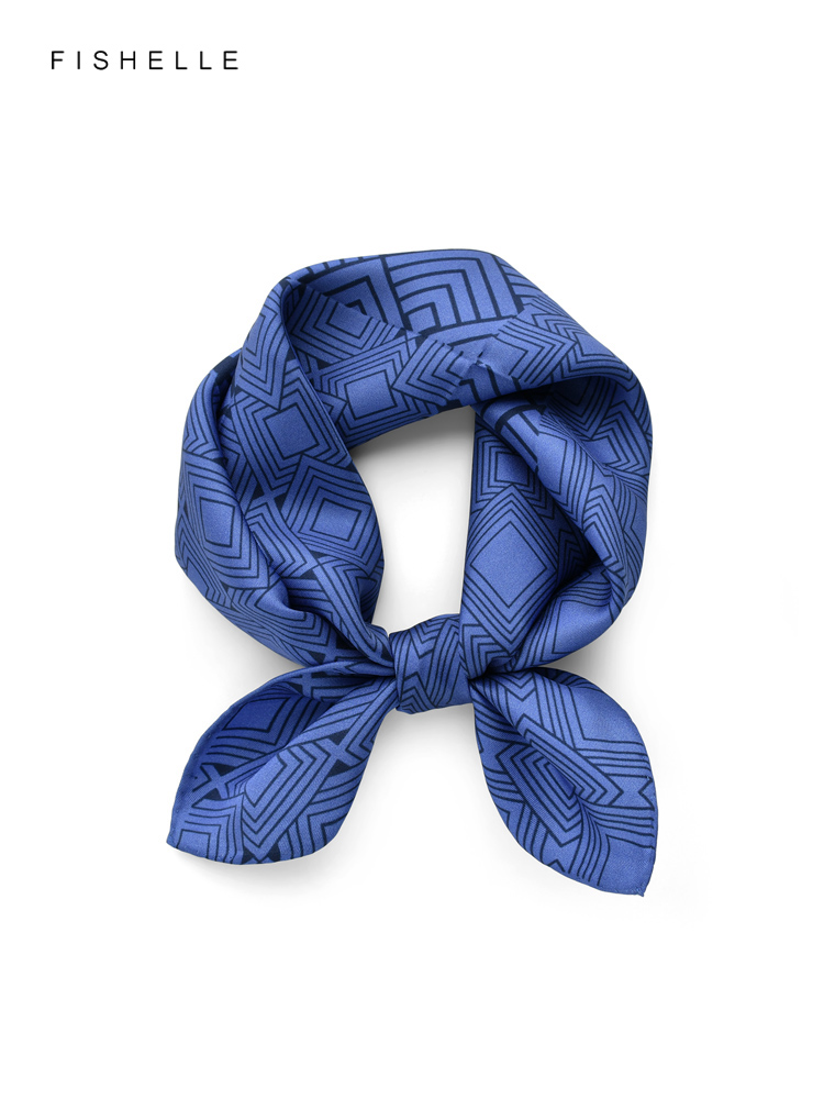 Foulard en soie naturelle pour - Scarf Silk Square avis et prix