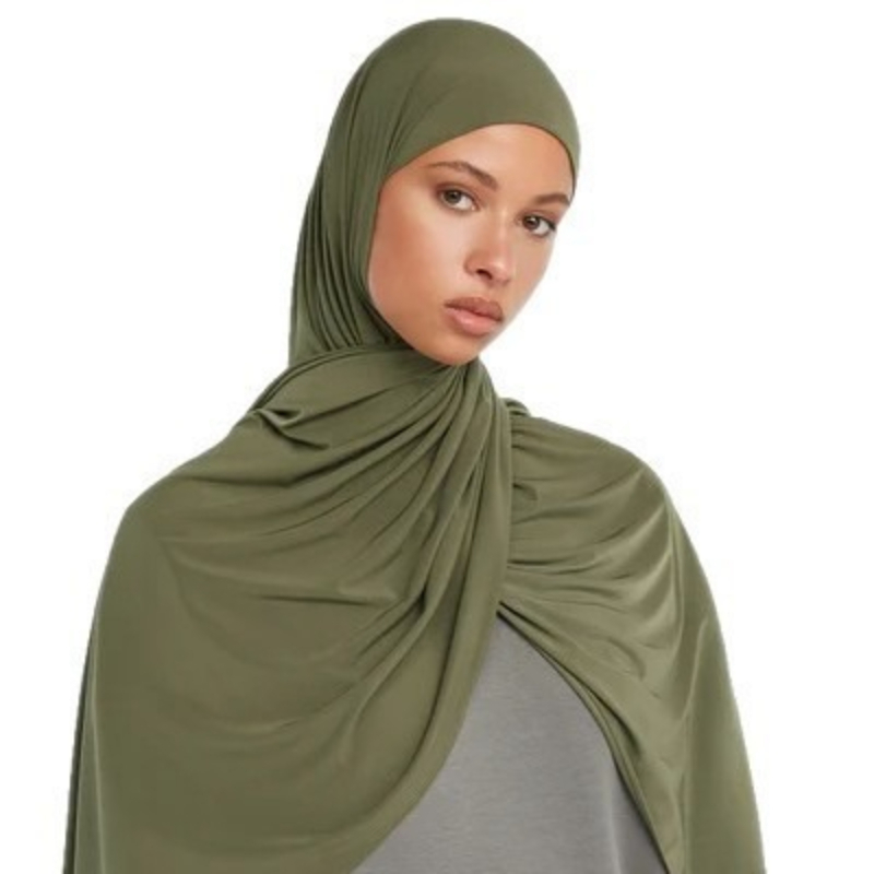 D9 Premium Liquid Jersey Hijab - Head Wrap Turban avis et prix
