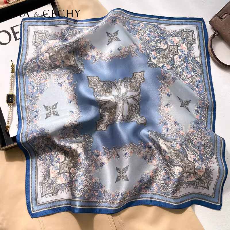 Foulard carré en soie de mûrie - Scarf Silk Square avis et prix