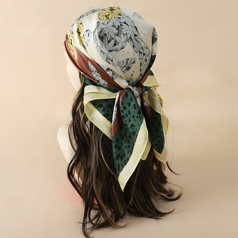 70x70 cm femmes écharpe soie s - Scarf Silk Square avis et prix