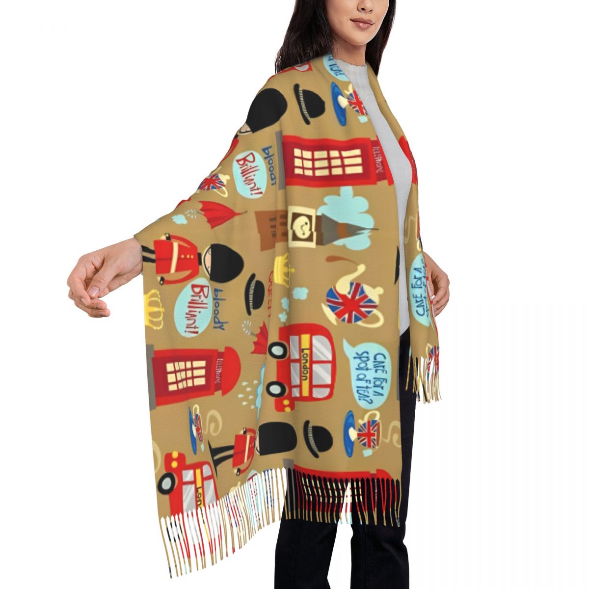 Écharpe de Londres enchantée p - Pashmina Wrap Large avis et prix