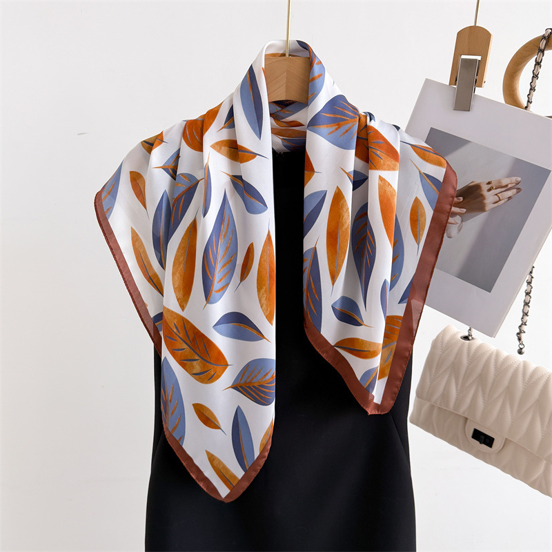 Marque de luxe imprimer 70 cm  - Scarf Silk Square avis et prix