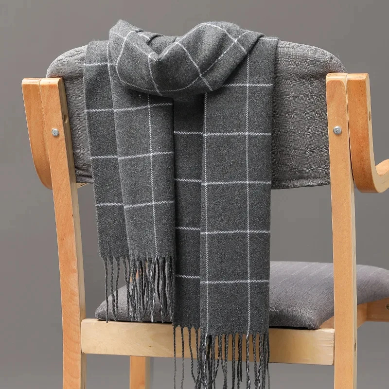 Écharpe en cachemire pour homm - Muffler Men Wool avis et prix